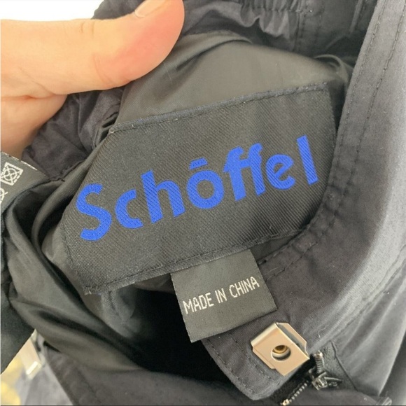 Schoffel Womens Snow Pant 14 Black Elastic Waist Snowboard Ski Yellowstone Pants - Picture 2 of 6